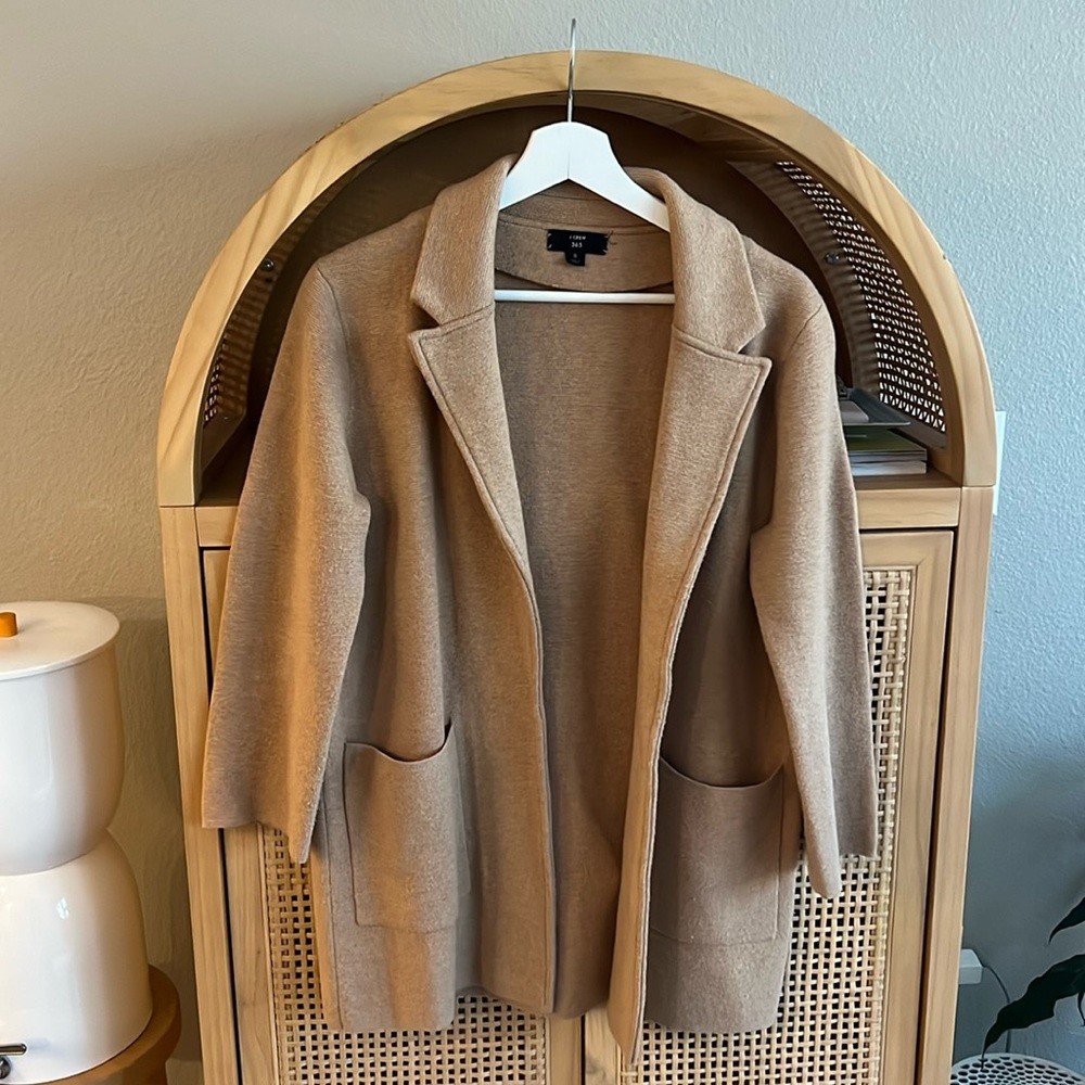 J. Crew Sweater Blazer